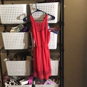 Red prom dress